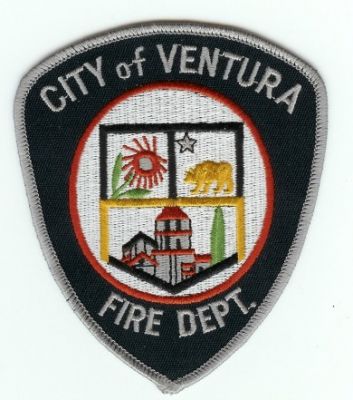 Ventura Fire Dept
Thanks to PaulsFirePatches.com for this scan.
Keywords: california department city of