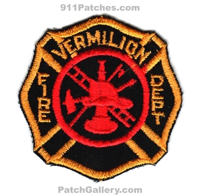 Vermilion Fire Department Patch (South Dakota)
Scan By: PatchGallery.com
Keywords: dept.