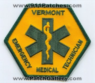 Vermont Emergency Medical Technician EMT (Vermont)
Scan By: PatchGallery.com
Keywords: state certified