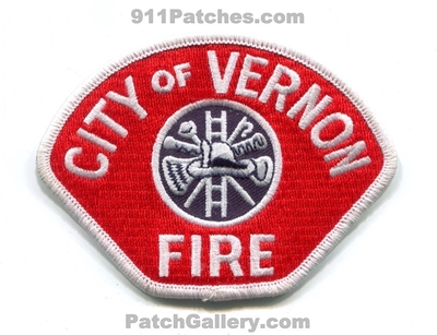 Vernon Fire Department Patch (California)
Scan By: PatchGallery.com
Keywords: city of dept.