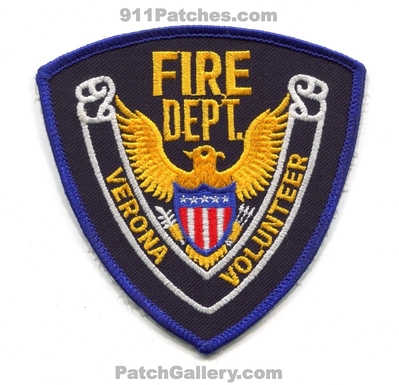 Verona Volunteer Fire Department Patch (North Carolina)
Scan By: PatchGallery.com
Keywords: vol. dept.