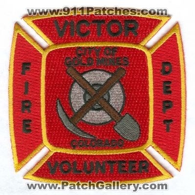Victor Volunteer Fire Dept Patch (Colorado)
[b]Scan From: Our Collection[/b]
Keywords: colorado department