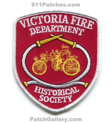 Victoria Fire Department Historical Society Patch (Canada BC)
Scan By: PatchGallery.com
Keywords: dept.