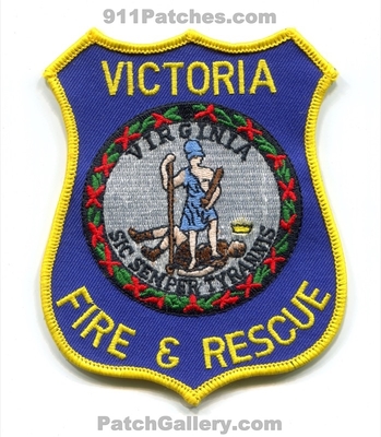 Victoria Fire and Rescue Department Patch (Virginia)
Scan By: PatchGallery.com
Keywords: & dept.