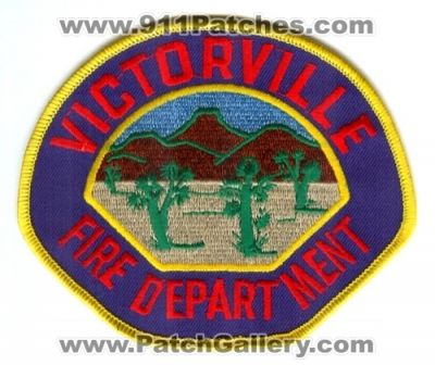 Victorville Fire Department (California)
Scan By: PatchGallery.com
Keywords: dept.