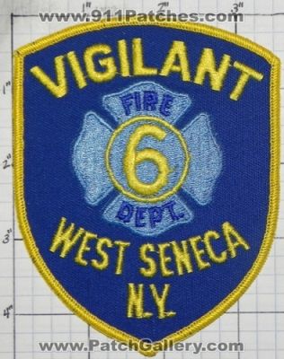 Vigilant Fire Department 6 (New York)
Thanks to swmpside for this picture.
Keywords: dept. west seneca n.y.