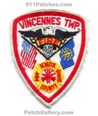 Vincennes Township Fire Department Knox County Patch (Indiana)
Scan By: PatchGallery.com
Keywords: twp. dept. co.