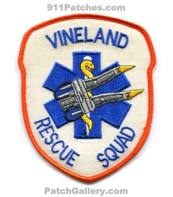 Vineland Rescue Squad Patch (New Jersey)
Scan By: PatchGallery.com
Keywords: ems ambulance emt paramedic