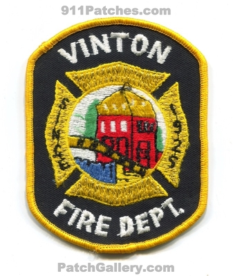 Vinton Fire Department Patch (Virginia) (Confirmed)
Scan By: PatchGallery.com
Keywords: dept. since 1925