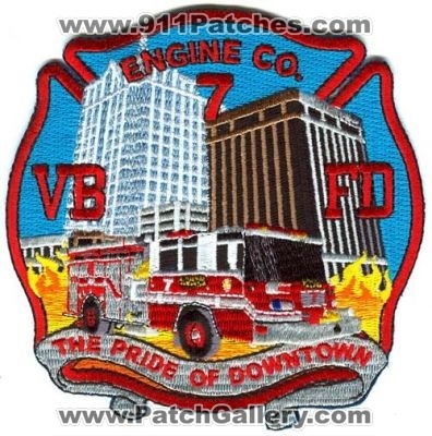 Virginia Beach Fire Department Engine Company 7 Patch (Virginia)
Scan By: PatchGallery.com
Keywords: dept. vbfd co. station the pride of downtown