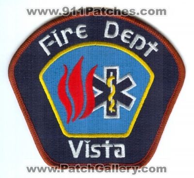 Vista Fire Department (California)
Scan By: PatchGallery.com
Keywords: dept.
