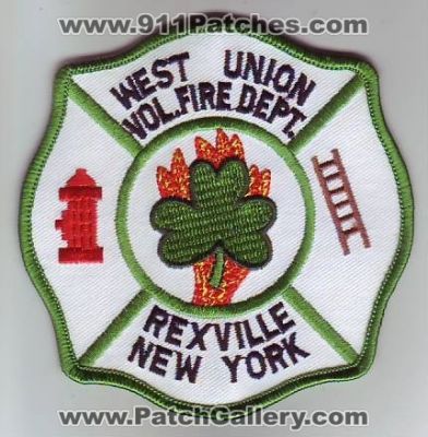 West Union Volunteer Fire Department (New York)
Thanks to Dave Slade for this scan.
Keywords: vol. dept. rexville