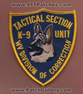 West Virginia Division of Corrections Tactical Section K-9 Unit (West Virginia)
Thanks to Paul Howard for this scan.
Keywords: wv k9 doc