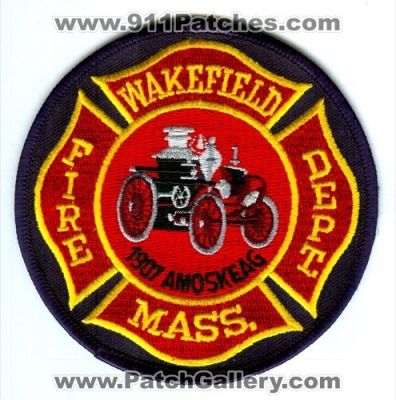 Wakefield Fire Department (Massachusetts)
Scan By: PatchGallery.com
Keywords: dept. mass.