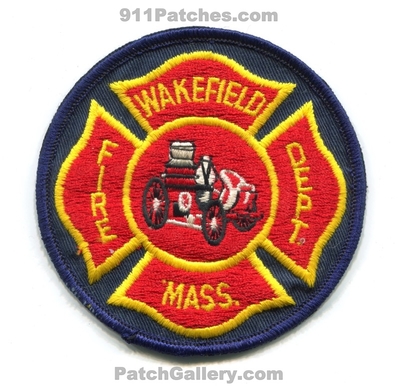 Wakefield Fire Department Patch (Massachusetts)
Scan By: PatchGallery.com
Keywords: dept. mass.