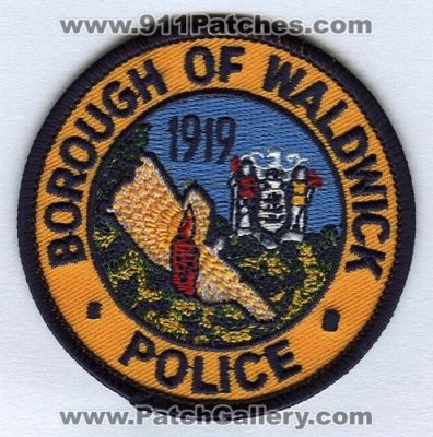 Waldwick Police Department (New Jersey)
Scan By: PatchGallery.com
Keywords: dept. borough of