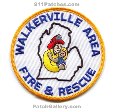 Walkerville Area Fire and Rescue Department Patch (Michigan)
Scan By: PatchGallery.com
Keywords: & dept.