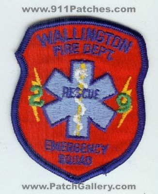 Wallington Fire Department Emergency Rescue Squad (New Jersey)
Thanks to Mark C Barilovich for this scan.
Keywords: dept.