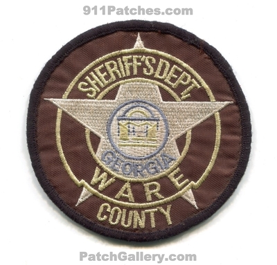 Ware County Sheriffs Department Patch (Georgia)
Scan By: PatchGallery.com
Keywords: co. dept. office