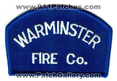 Warminster Fire Company (Pennsylvania)
Scan By: PatchGallery.com
Keywords: co. department dept.
