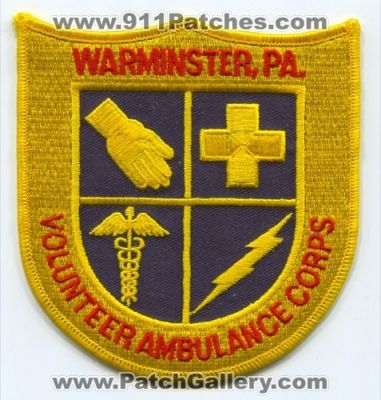 Warminster Volunteer Ambulance Corps (Pennsylvania)
Scan By: PatchGallery.com
Keywords: ems emt paramedic