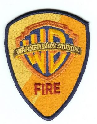 Warner Bros Studios Fire
Thanks to PaulsFirePatches.com for this scan.
Keywords: california
