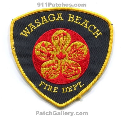 Wasaga Beach Fire Department Patch (Canada ON)
Scan By: PatchGallery.com
Keywords: dept.