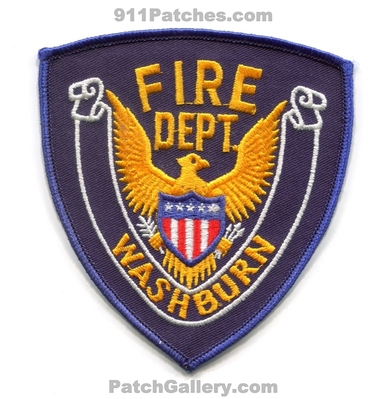 Washburn Fire Department Patch (Maine)
Scan By: PatchGallery.com
Keywords: dept.