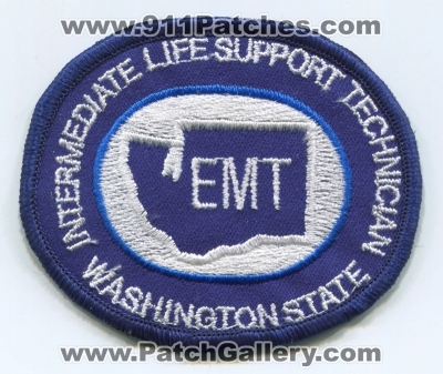 Washington State EMT Intermediate Life Support Technician Patch (Washington)
Scan By: PatchGallery.com
Keywords: ems certified emergency medical technician ilst