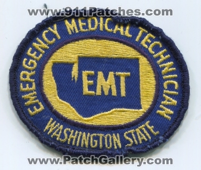 Washington State EMT Patch (Washington)
Scan By: PatchGallery.com
Keywords: ems certified emergency medical technician
