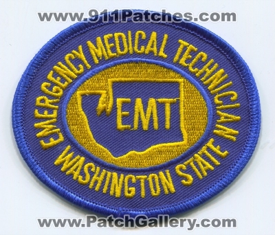 Washington State EMT Patch (Washington)
Scan By: PatchGallery.com
Keywords: ems certified emergency medical technician