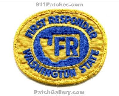 Washington State First Responder EMS Patch (Washington)
Scan By: PatchGallery.com
Keywords: fr emergency medical services ambulance