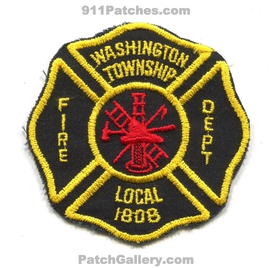 Washington Township Fire Department IAFF Local 1808 Patch (Indiana)
Scan By: PatchGallery.com
Keywords: twp. dept.