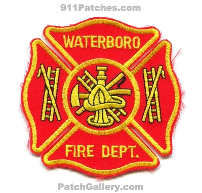 Waterboro Fire Department Patch (Maine)
Scan By: PatchGallery.com
Keywords: dept.
