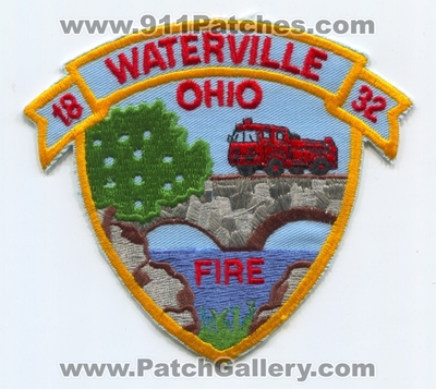Waterville Fire Department Patch (Ohio)
Scan By: PatchGallery.com
Keywords: dept. 1832