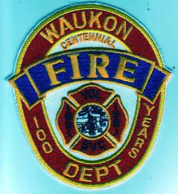 Waukon Fire Dept 100 Years (Iowa)
Thanks to Dave Slade for this scan.
Keywords: department centennial volunteer