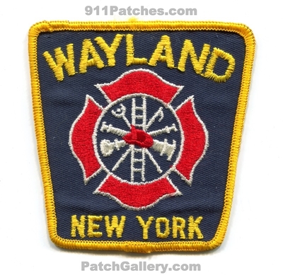 Wayland Fire Department Patch (New York)
Scan By: PatchGallery.com
Keywords: dept.