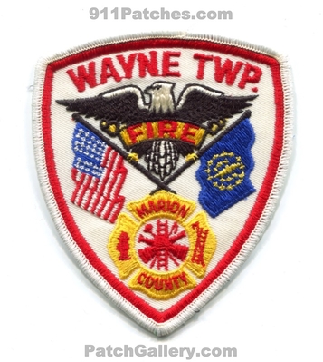 Wayne Township Fire Department Marion County Patch (Indiana)
Scan By: PatchGallery.com
Keywords: twp. dept. co.