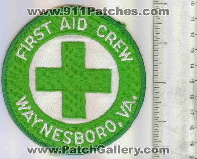 Waynesboro First Aid Crew (Virginia)
Thanks to Mark C Barilovich for this scan.
Keywords: ems va.