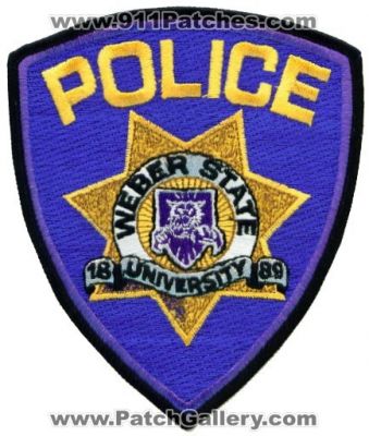 Weber State University Police Department (Utah)
Thanks to apdsgt for this scan.
Keywords: dept.