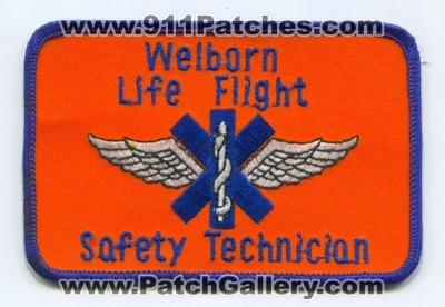 Welborn LifeFlight Safety Technician (Indiana)
Scan By: PatchGallery.com
Keywords: ems air medical helicopter ambulance baptist hospital