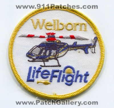 Welborn LifeFlight (Indiana)
Scan By: PatchGallery.com
Keywords: ems air medical helicopter ambulance baptist hospital