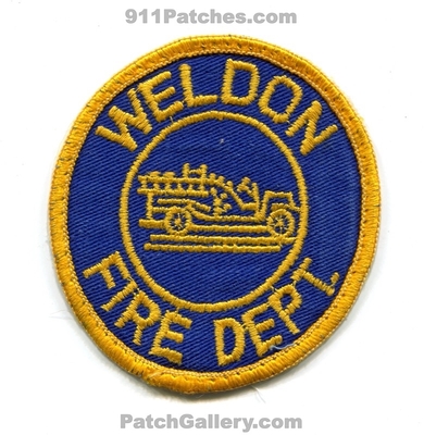 Weldon Fire Department Patch (North Carolina)
Scan By: PatchGallery.com
Keywords: dept.