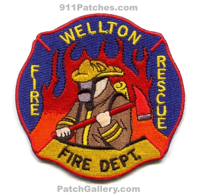 Wellton Fire Rescue Department Patch (Arizona)
Scan By: PatchGallery.com
Keywords: dept.