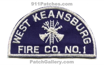 West Keansburg Fire Company Number 1 Patch (New Jersey)
Scan By: PatchGallery.com
Keywords: co. no. #1 department dept.