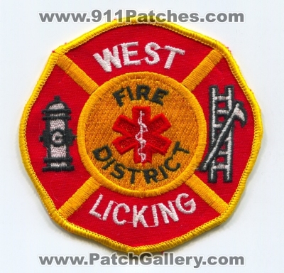 West Licking Fire District Patch (Ohio)
Scan By: PatchGallery.com
Keywords: dist. department dept.