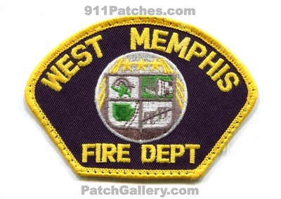 West Memphis Fire Department Patch (Arkansas)
Scan By: PatchGallery.com
Keywords: dept.