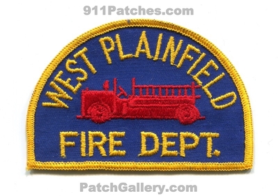 West Plainfield Fire Department Patch (California)
Scan By: PatchGallery.com
Keywords: dept. davis