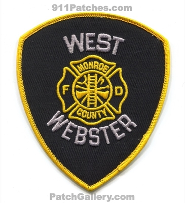West Webster Fire Department Monroe County Patch (New York)
Scan By: PatchGallery.com
Keywords: dept. co. fd