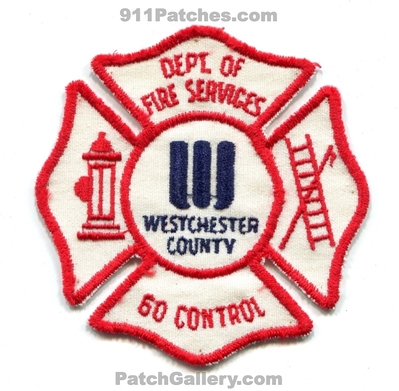 Westchester County Department of Fire Services 60 Control Patch (New York)
Scan By: PatchGallery.com
Keywords: co. dept.